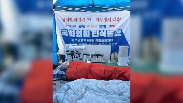 '尹 파면 단식' 줄줄이 병원 이송.. 광주 중단