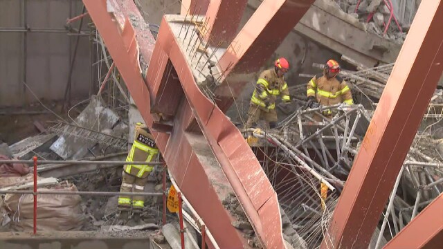 <속보> 광주도서관 붕괴, 3번째 매몰자 숨진채 발견