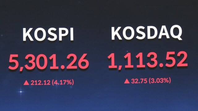 코스피 5000에 광주·전남 상장사 시총 21.7% 증가