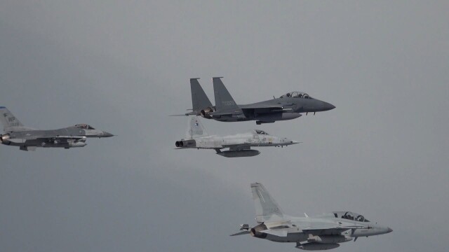 광주서 한미 공군 '프리덤 플래그' 훈련