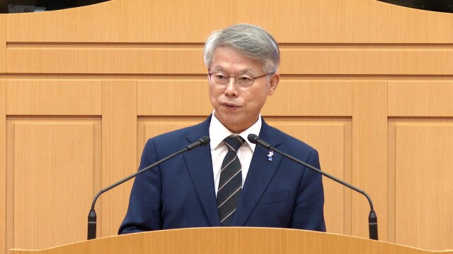 민형배 시장, 첫 시정연설서 5대 시정 방향 제시