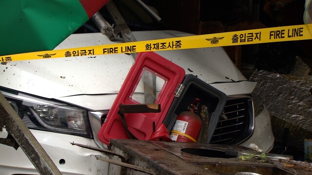 광주 분식집 돌진 사고 낸 70대, '운전미숙' 결론