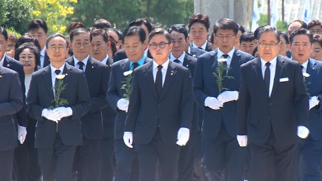 민주당 광주특별시당 공식 출범.."통합 성공 이끌 것"