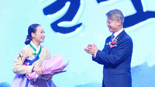 제34회 임방울 국악제 민은경씨 대통령상