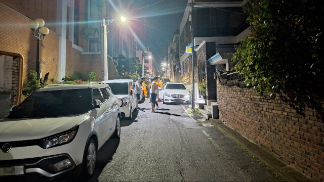 새벽 광주 월산동서 주차 차량 9대 들이받은 음주운전 30대 입건